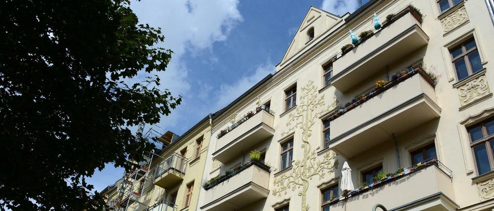 Altbauten in Berlin-Friedrichshain (Archivbild)