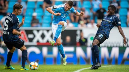 Raus ohne Applaus. Daniel Frahn wird nicht mehr für den Chemnitzer FC auflaufen. 