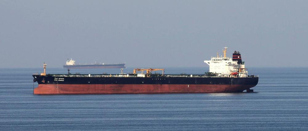 Ein Tanker in der Straße von Hormus (Archivbild)