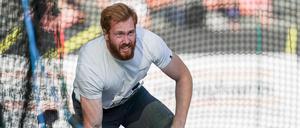 Wieder nichts: Christoph Harting schaffte wie schon vor einem Jahr bei der EM keinen gültigen Versuch in Berlin.