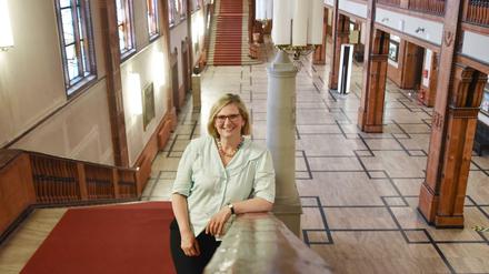 SPD in fünfter Generation. Angelika Schöttler ist Bezirksbürgermeisterin von Tempelhof-Schöneberg.