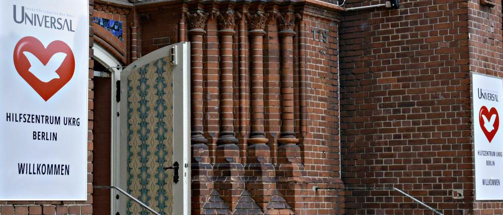 Hinter dem "Hilfszentrum" steckt die "Universalkirche des Königreichs Gottes".