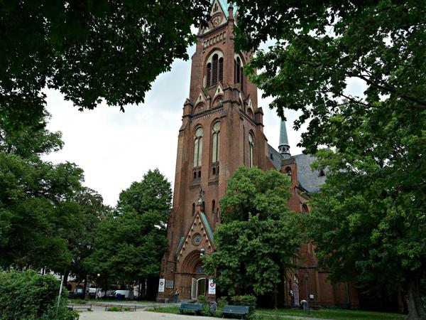 Die Neue Nazarethkirche am Leopoldplatz.