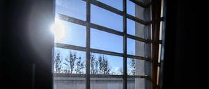 Ein Gefängnisfenster (Symbolbild). 