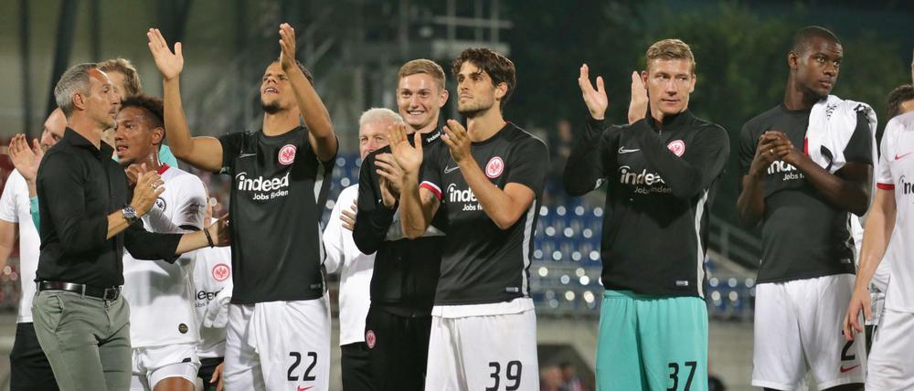 Viel zu feiern gab es bei Eintracht Frankfurt in der vergangenen Saison. Nun hat die Mannschaft ein neues Gesicht. Was kann sie leisten?