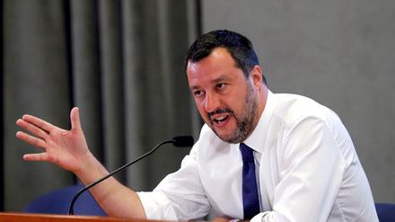 Innenminister Matteo Salvini will Neuwahlen.