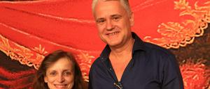 Bühnenleute. Katharina Thalbach inszeniert Agatha Christie für Ku`damm-Bühnenchef Martin Woelffer - im Schiller-Theater.