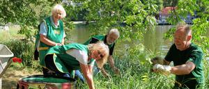 Die Initiative „Bürger für den Lietzensee“ engagiert sich 2018 bei den Aktionstagen „Gemeinsame Sache“.