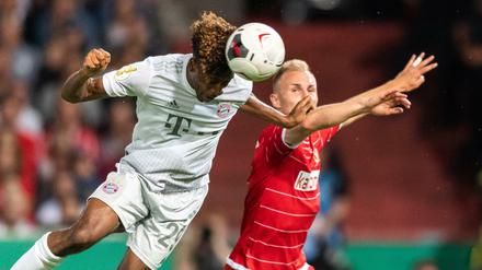 Bayerns Coman war einer der Aktivposten in der ersten Hälfte.