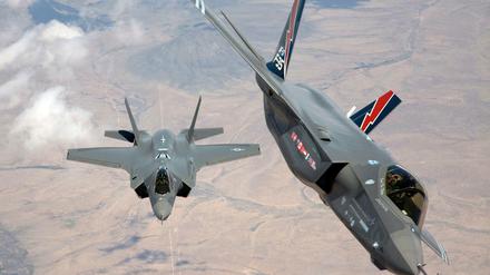Hochmoderne Waffe. Auch F35-Kampfflugzeuge soll Israel im Irak eingesetzt haben, um iranische Stellungen zu bombardieren.
