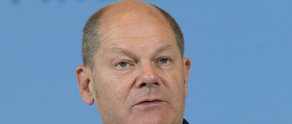 Olaf Scholz (SPD) will, dass die "oberen zehn Prozent" weiterhin die Soli-Steuer bezahlen.