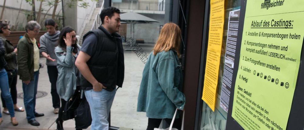 Anstehen für die Rolle. Vor vier Jahren wurden Darsteller für die Serie ie "Homeland". gesicht.