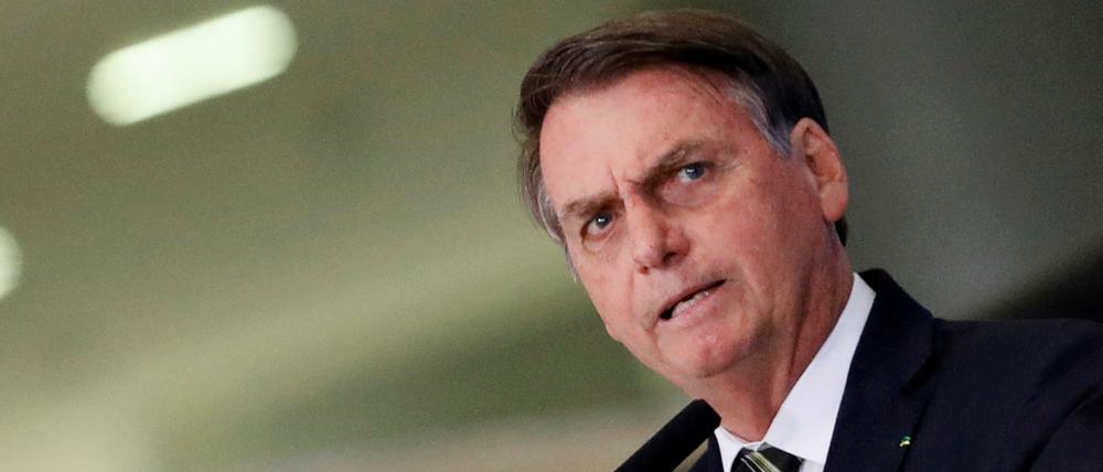 Der Präsident von Brasilien Jair Bolsonaro Adriano Machado.