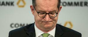 Commerzbank-Vorstandschef Martin Zielke enttäuschte erneut die Aktionäre.