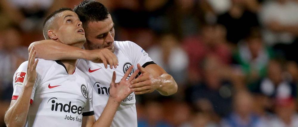 Mijat Gacinovic und Filip Kostic 