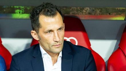 Bayerns Sportdirektor Hasan Salihamidzic Ende Juli beim Finale des Audi-Cups gegen Tottenham Hotspur in der Allianz-Arena.