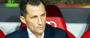 Bayerns Sportdirektor Hasan Salihamidzic Ende Juli beim Finale des Audi-Cups gegen Tottenham Hotspur in der Allianz-Arena.