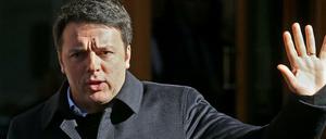 Der frühere italienische Ministerpräsident Matteo Renzi.