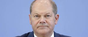 Der Bundesfinanzminister Olaf Scholz (SPD).