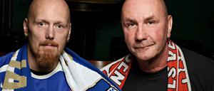 Kneipiers. Gerhard Jungfer, 45 (links) und Norbert Schwarz, 57 beim Interview.