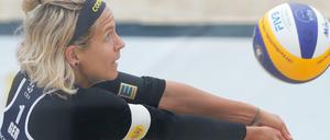 Ausgebaggert. Ludwig und Partnerin Kozuch ereilt im EM-Achtelfinale das Aus.