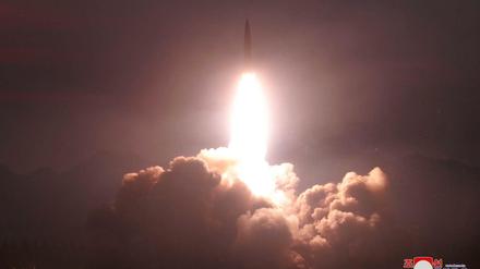 Der Abschuss ballistischer Raketen ist durch UN-Resolutionen verboten.