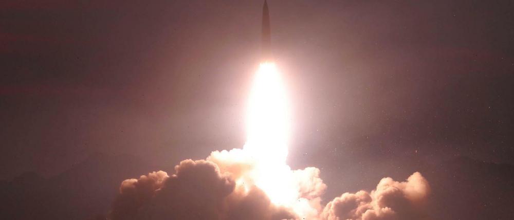 Der Abschuss ballistischer Raketen ist durch UN-Resolutionen verboten.
