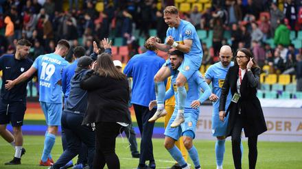 Rafael Brand hat Viktoria im Berliner Pokalfinale zum Sieg geschossen.