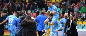 Rafael Brand hat Viktoria im Berliner Pokalfinale zum Sieg geschossen.