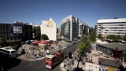 Auf zwei Arealen links und rechts der Friedrichstraße soll gebaut werden. 