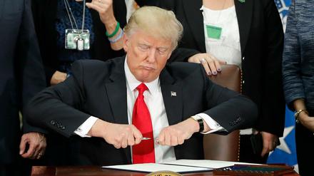 US-Präsident Donald Trump. 