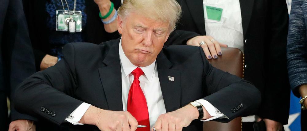 US-Präsident Donald Trump. 