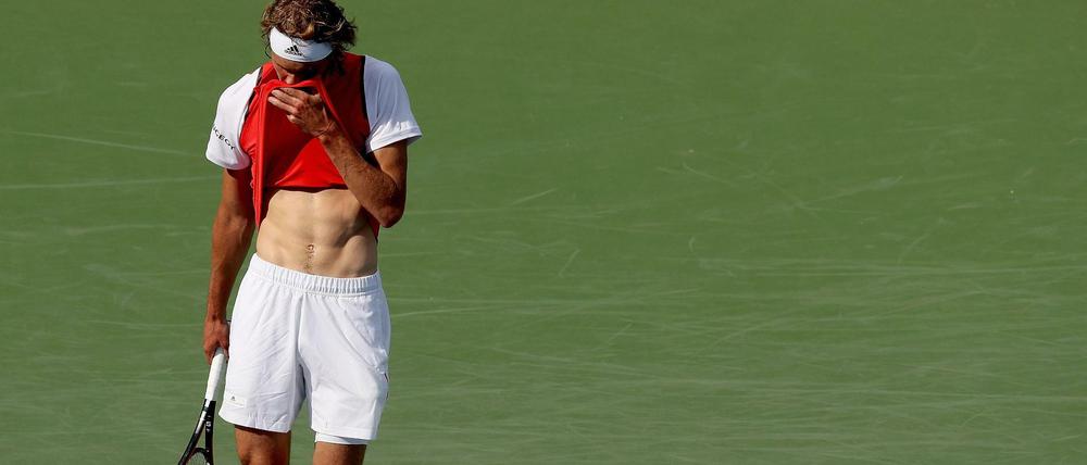 Nächste Enttäuschung. Alexander Zverev ist schon wieder in Cincinnati früh ausgeschieden.
