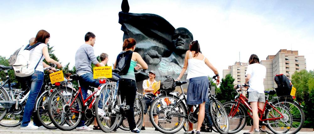 Berlin mit dem Rad erkunden.