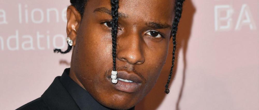 Der US-amerikanische Rapper Asap Rocky.