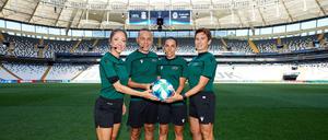 Premiere: Zum ersten Mal wird ein internationales Finalspiel der UEFA von einer Frau gepfiffen