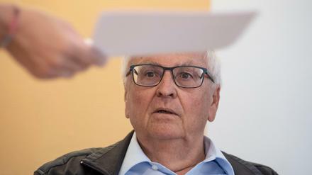Bei einem Pressegespräch äußerte sich Theo Zwanziger zu der Anklage.