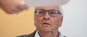 Bei einem Pressegespräch äußerte sich Theo Zwanziger zu der Anklage.