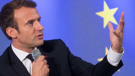 Frankreichs Staatspräsident Emmanuel Macron.