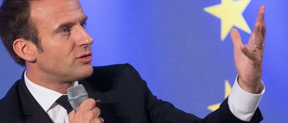 Frankreichs Staatspräsident Emmanuel Macron.