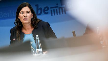 Bildungssenatorin Sandra Scheeres (SPD).