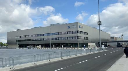Die neue Veranstaltungshallte der Berliner Messe, das Hub27.