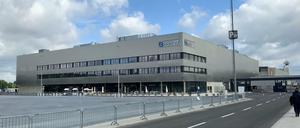 Die neue Veranstaltungshallte der Berliner Messe, das Hub27.