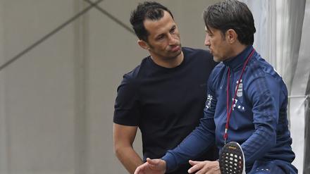 Echte Überzeugung sieht anders aus. Salihamidzic und Kovac haben einen komplizierten Sommer hinter sich.