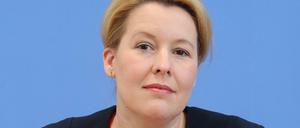 Steht als SPD-Chefin nicht zur Verfügung: Bundesfamilienministerin Franziska Giffey (SPD).