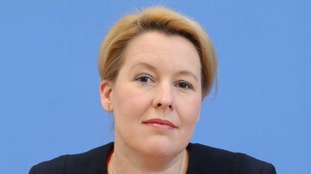 Die Familienministerin Franziska Giffey (SPD).