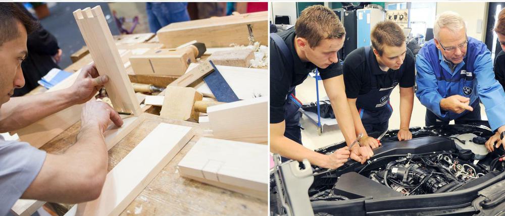 Die duale Ausbildung gewinnt wieder an Wert.
