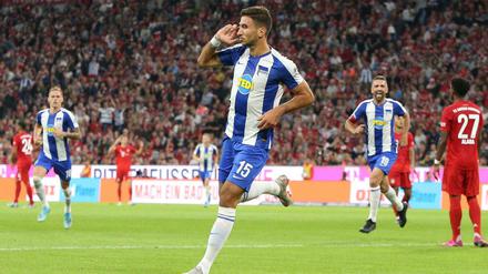 Mit Köpfchen. Marko Grujic brummt der Schädel, trotzdem erzielte er das 2:1.