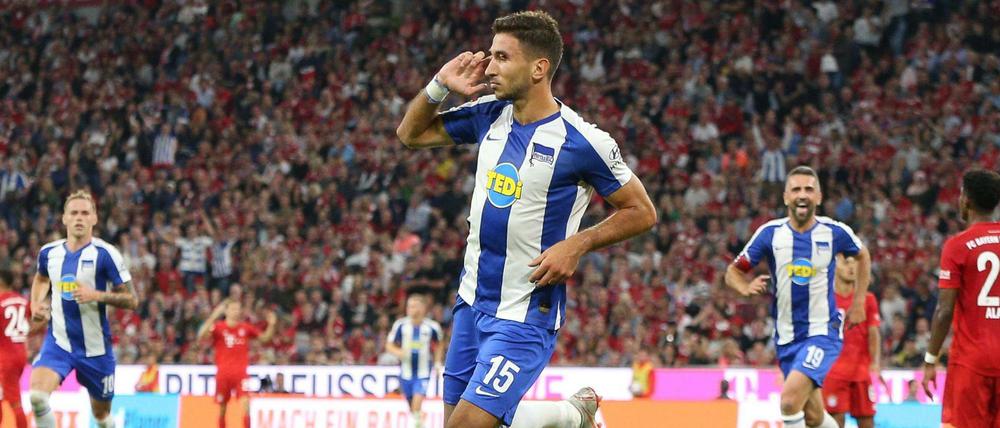 Mit Köpfchen. Marko Grujic brummt der Schädel, trotzdem erzielte er das 2:1.