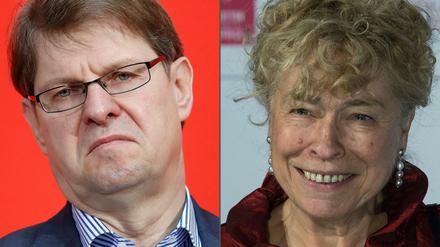 Sie wollen es wissen: Gesine Schwan, Politikwissenschaftlerin aus Berlin, und Ralf Stegner, Parteivize aus Schleswig-Holstein, treten an.